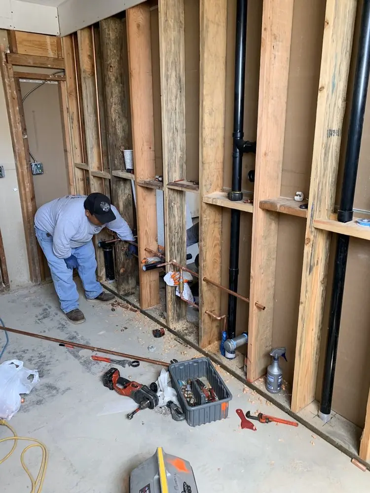 Commercial rough-in plumbing for Gas Line Repair in Pine Meadow